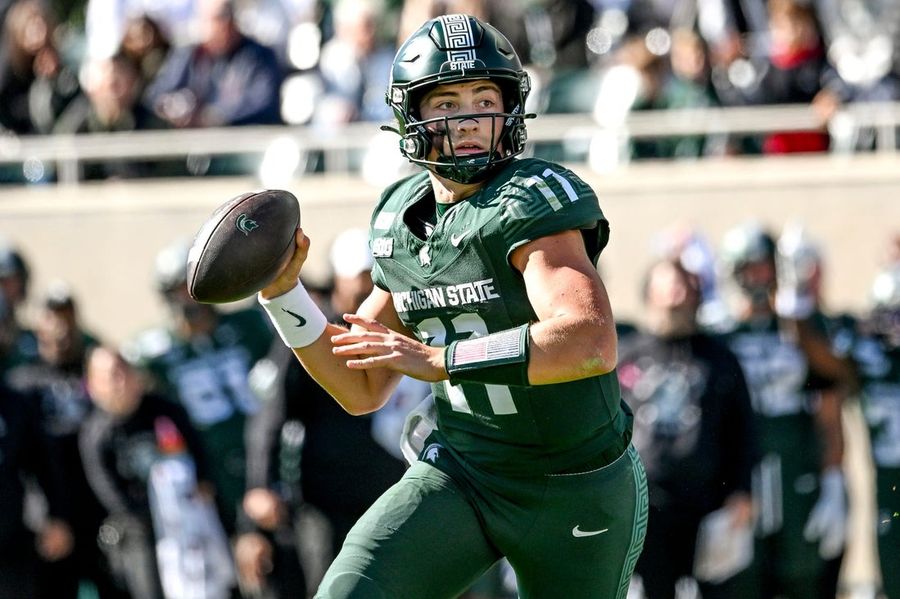 Reports: Michigan State QB Milivojevic out vs. No. 9 UCLA