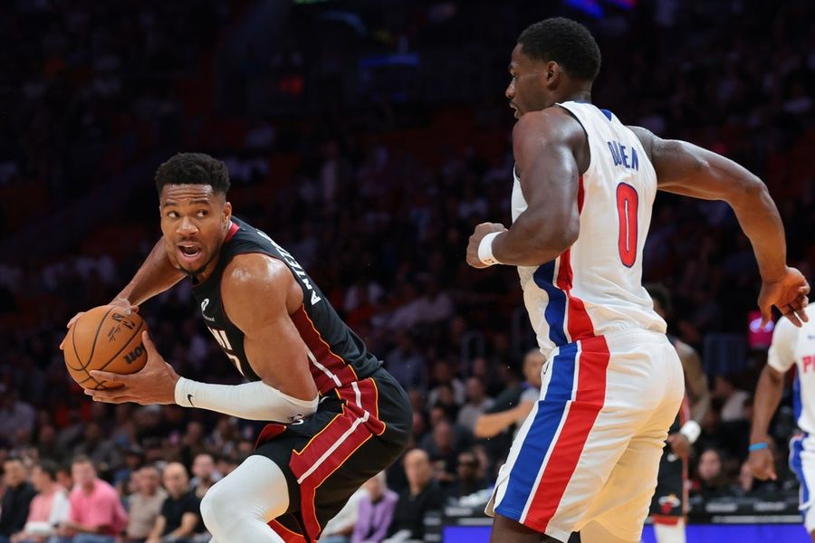 Pistons jump out to big lead, hand Heat second straight loss