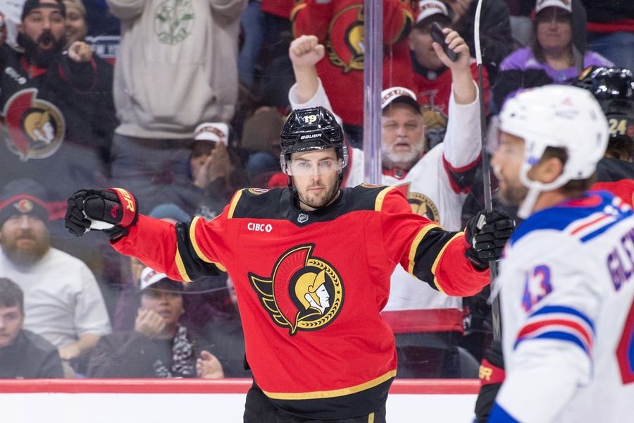 Drake Batherson (3 goals), Senators too strong for Rangers