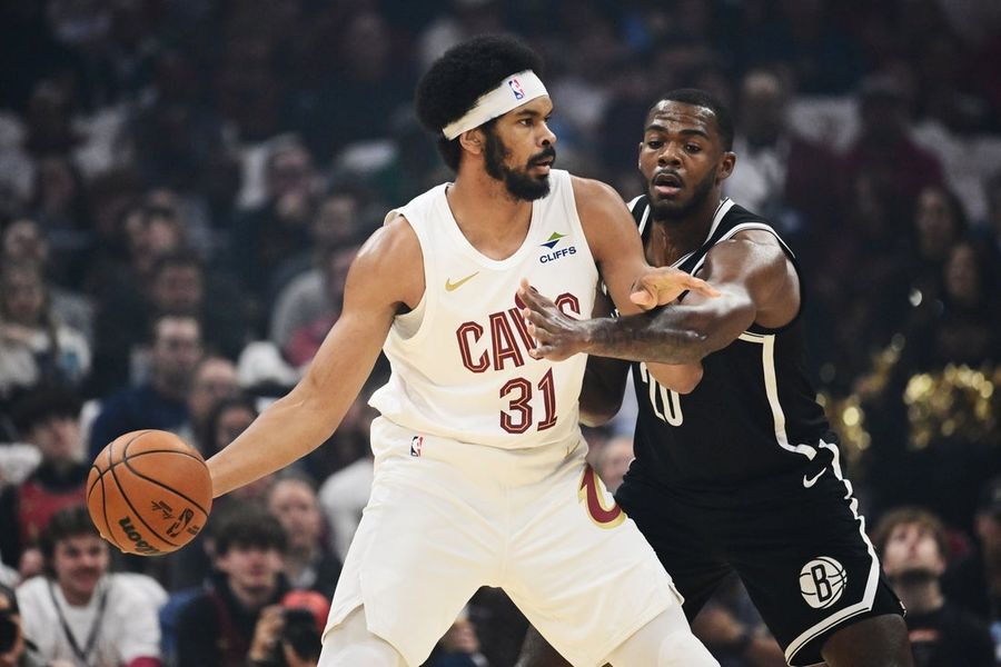 Cavaliers hold off Nets for first win of season
