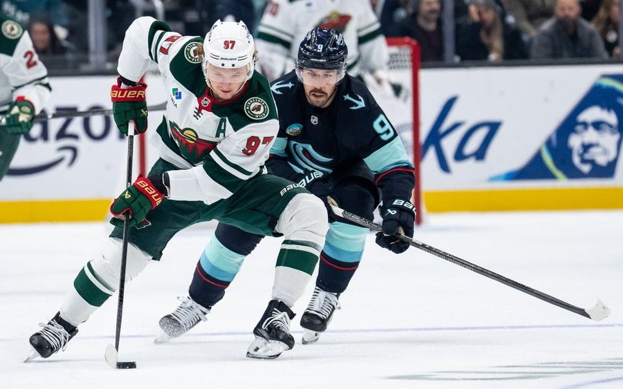 Kirill Kaprizov's early goal sets tone as Wild handle Kraken
