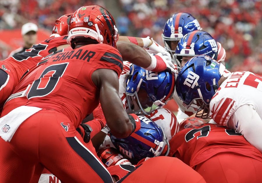 Giants beat Texans in OT on Devin Singletary's walk-off TD