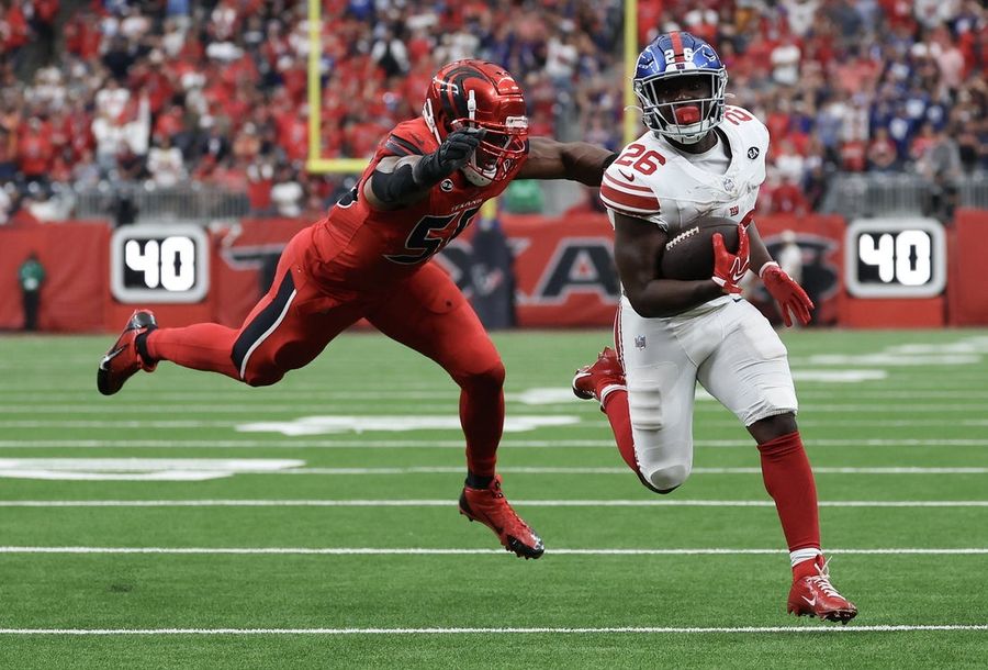 Giants beat Texans in OT on Devin Singletary's walkoff TD
