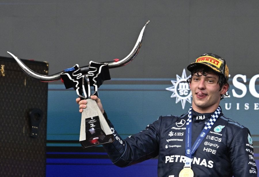 Kimi Antonelli dominates U.S. Grand Prix, closes in on F1 championship