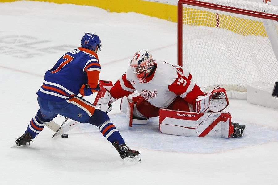 Renewed Red Wings ready for visit from Patrick Kane, Blackhawks