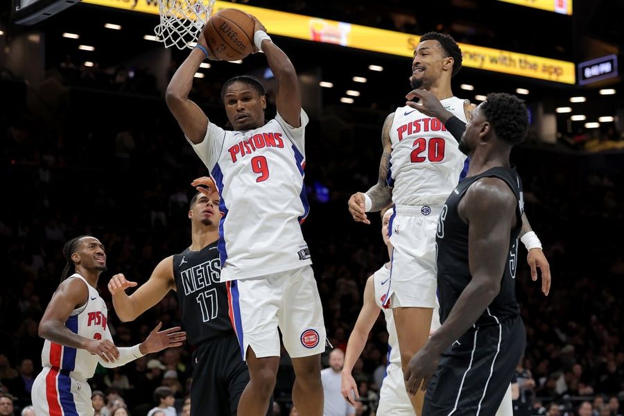 Pistons blow game open in third quarter, keep Nets winless