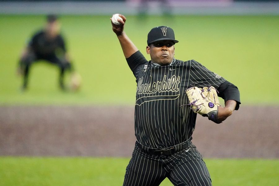 Vandy’s Kumar Rocker has no more use for college hitters
