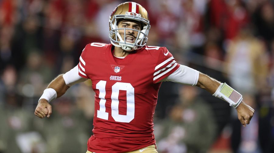The 49ers don't need Jimmy G to throw TDs to win