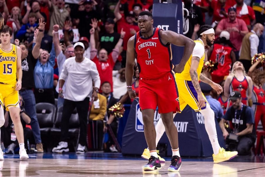 Report: Zion Williamson (hamstring) to miss Friday's play-in game