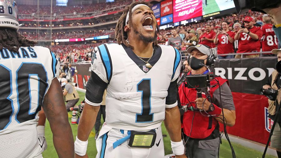 Cam Newton was present on the field Sunday, but Panthers need the 'old Cam' back to lead them