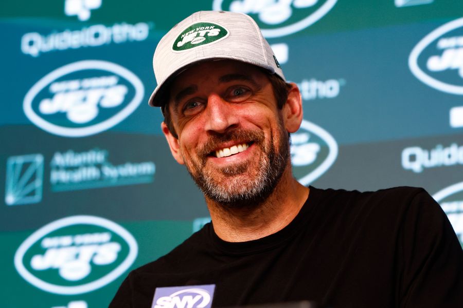 How many ex-Packers are going to join Aaron Rodgers in New York?