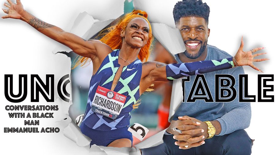 Emmanuel Acho’s infatuation with dissing Sha’Carri Richardson/Black women is problematic and corny