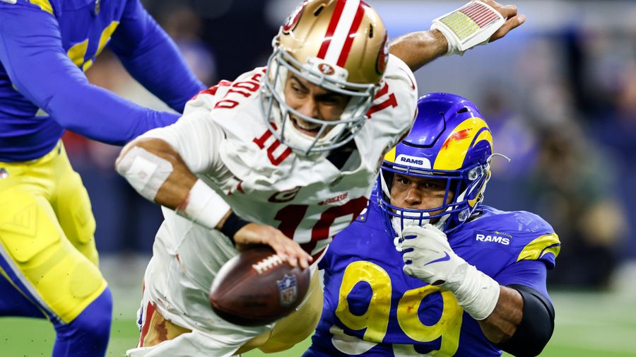 The Rams were allegedly circling like sharks in preparation for Jimmy Garoppolo’s release