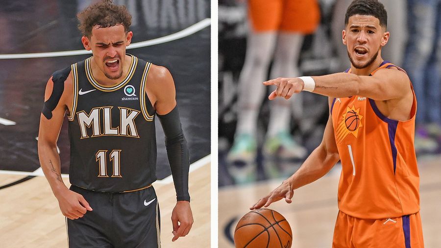 Basketball gods, please give us a Young-Booker NBA Finals