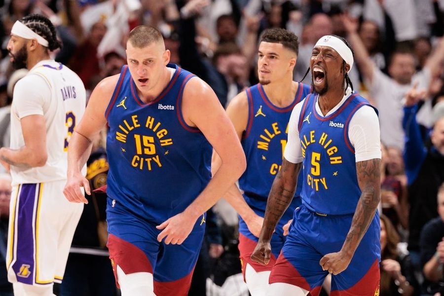 Nuggets continue mastery over Lakers to take Game 1