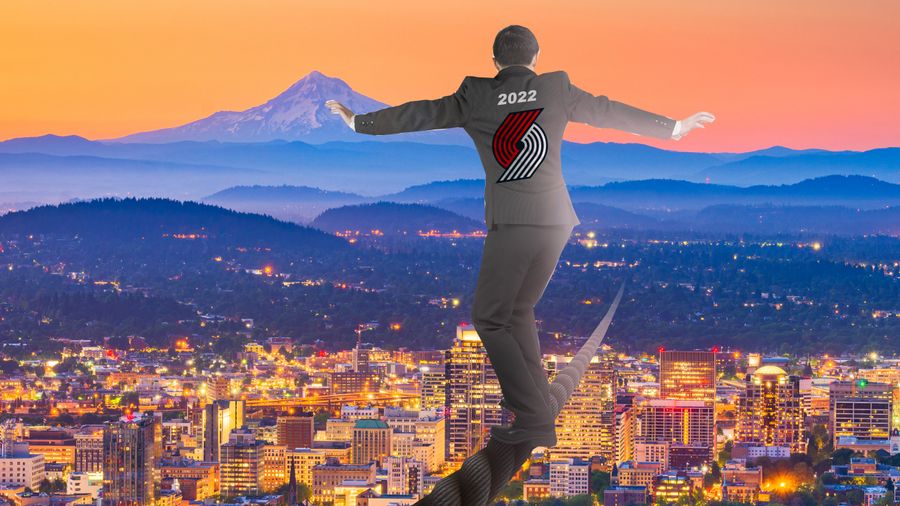The Trail Blazers' offseason is a high-wire balancing act