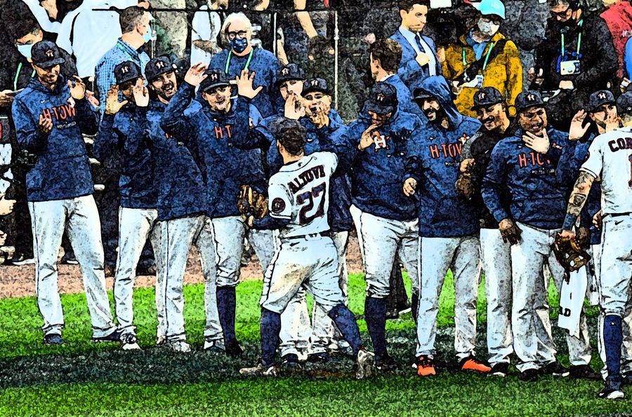 There is no escape from the Astros