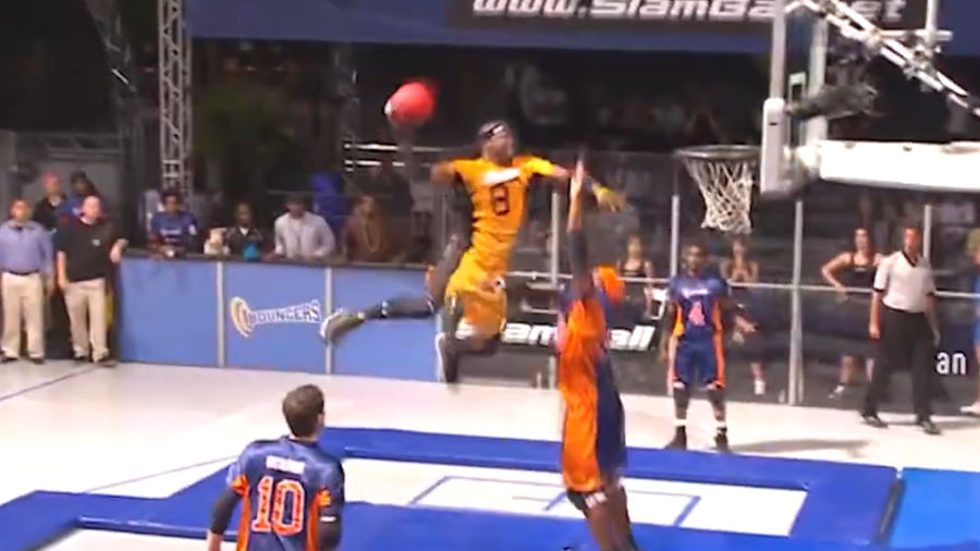 Dust off the trampolines, Slamball is back