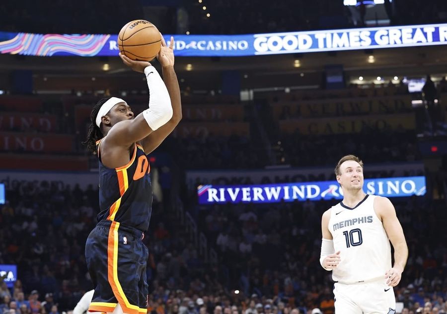 Thunder crush Grizzlies, stretch home win streak to 9