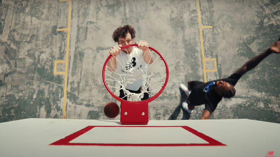 New Balance wants us to believe Jack Harlow can ball with Kawhi Leonard