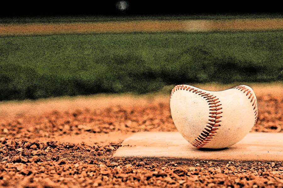 The baseball is deflated again