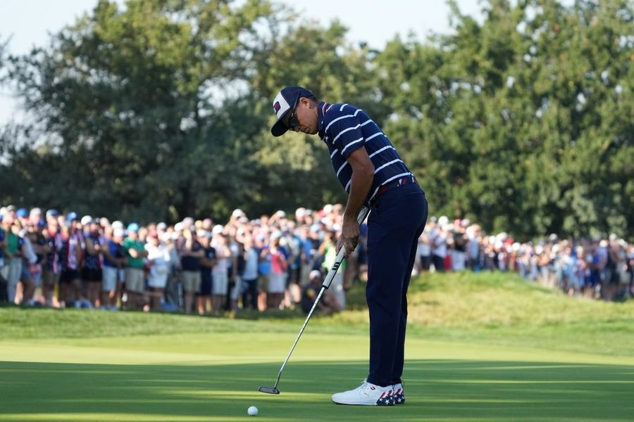 Justin Thomas-Carlos Sainz prevail at wild Netflix Cup