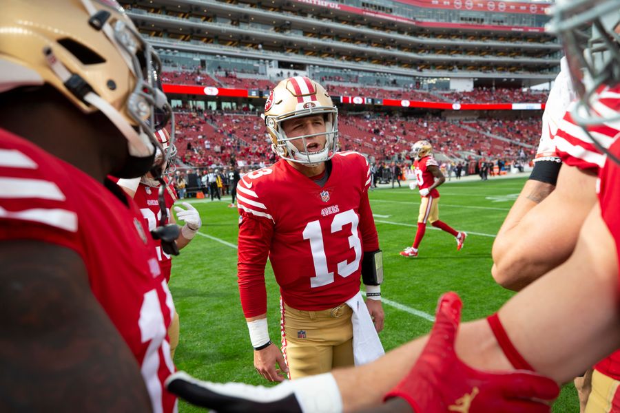 Brock Purdy still lives like a backup quarterback
