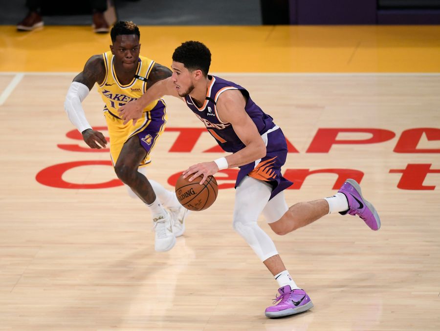 Devin Booker goes off, joins rarified NBA royalty in slaying L.A.