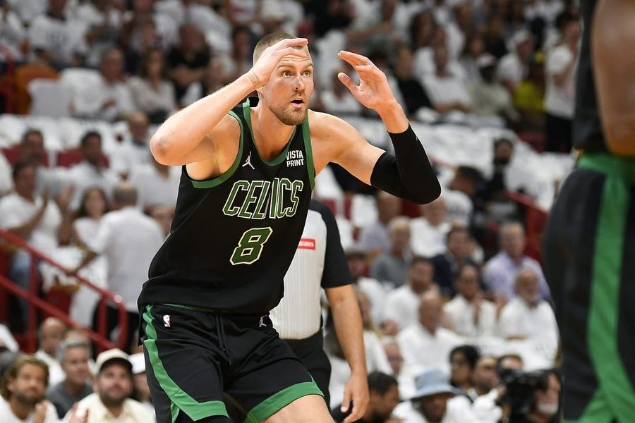Celtics F Kristaps Porzingis (calf) ruled out of Game 5