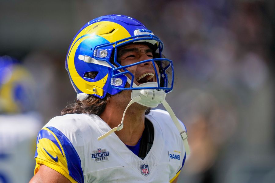 With Cooper Kupp out, rookie Puka Nacua has been putting in a star effort for the Rams
