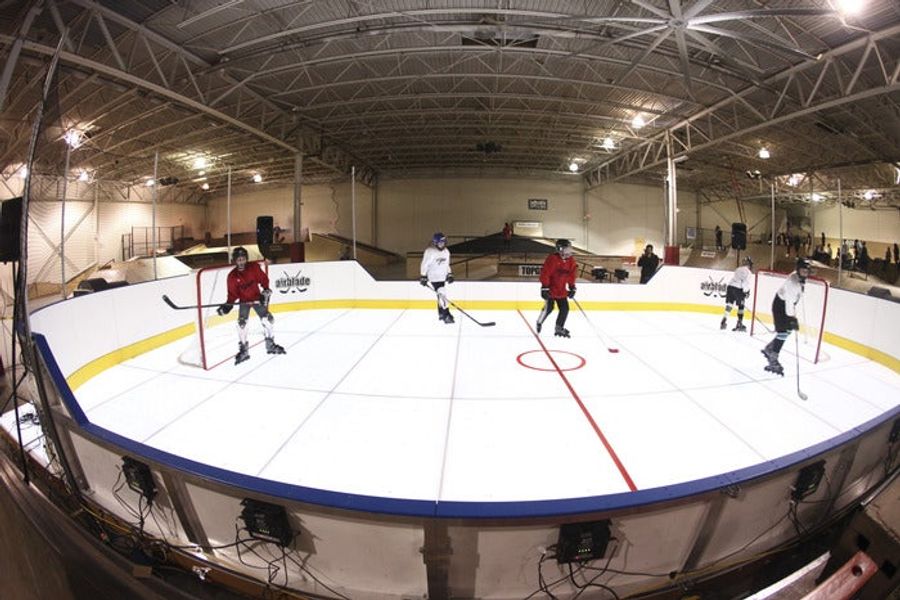 Mad Geniuses Create Life-Sized Air Hockey