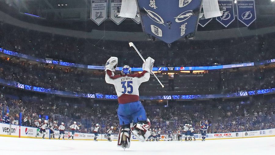So of course Darcy Kuemper wins Game 4