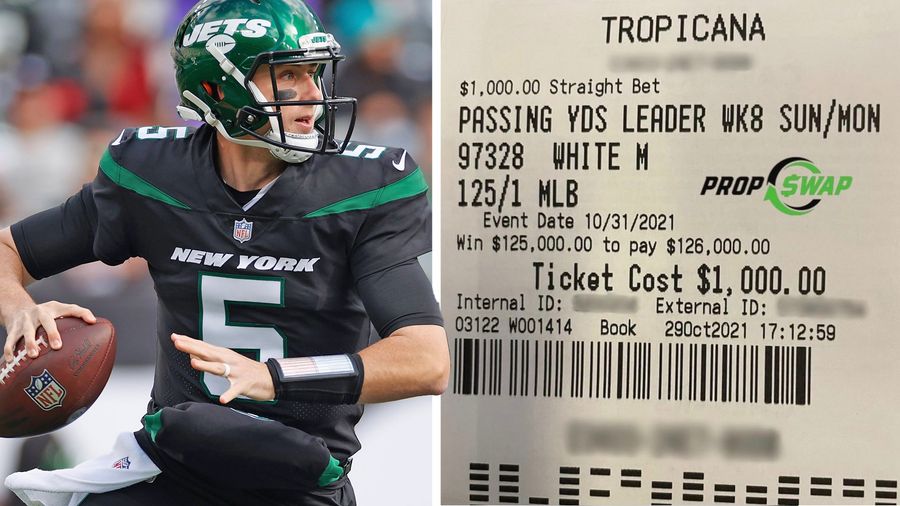 No big deal, just a four-year veteran backup QB out-performing the entire NFL in his first-ever start, winning a bettor 2.5X that player’s salary