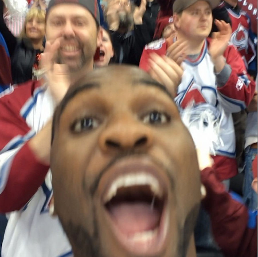 Ty Lawson Had A Real Good Time At The Avs Game