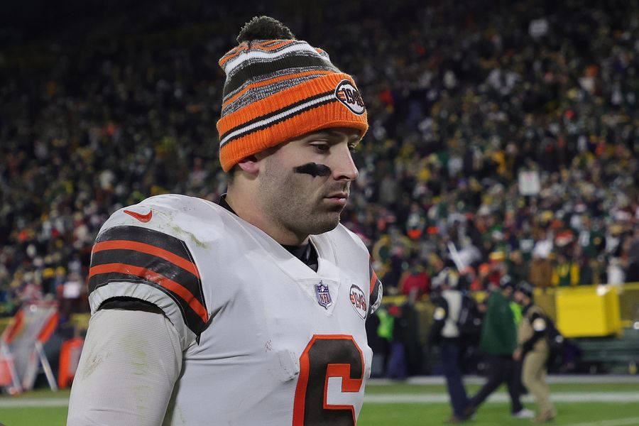Baker Mayfield joins fellow 2018 draftee Sam Darnold on the Panthers
