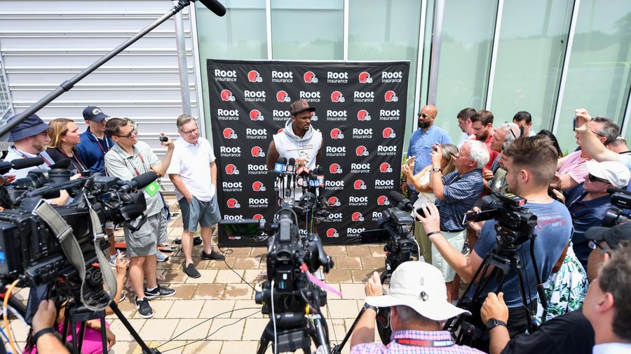 Browns beat writers are certainly ready to heel to Deshaun Watson
