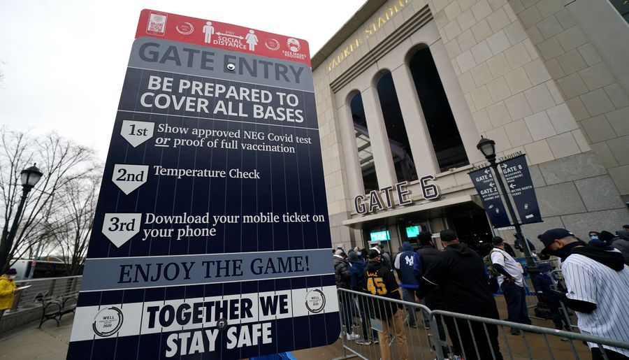 At least three Yankees players test positive for COVID-19, pausing MLB’s second-half return