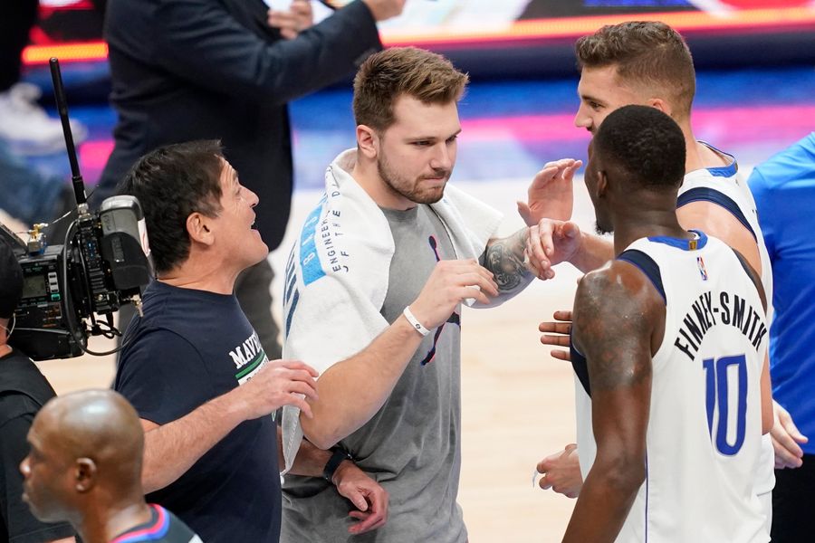 Luka Dončić got Banksy’d — and Mark Cuban got pissed