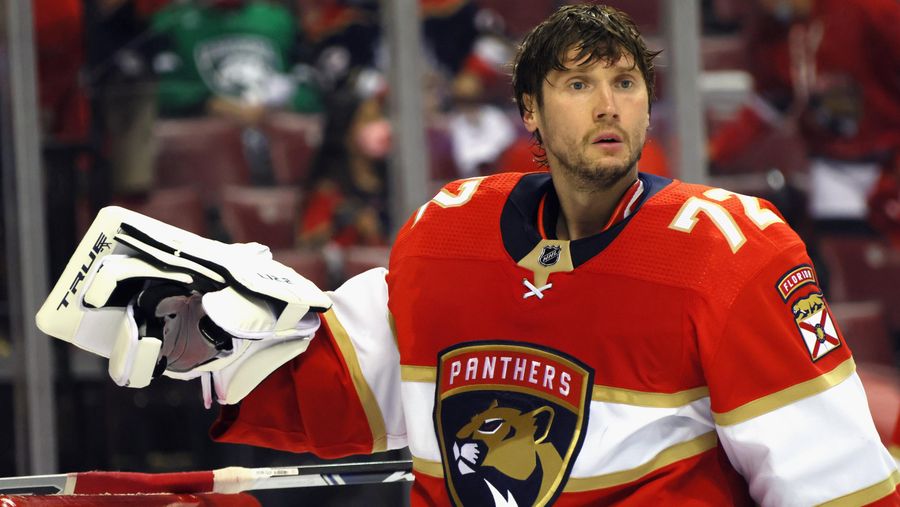 You’re back on the case, Bobrovsky!