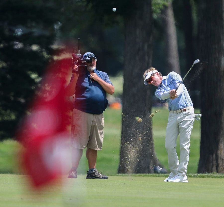 Brett Quigley leads after 2 rounds at Furyk &amp; Friends