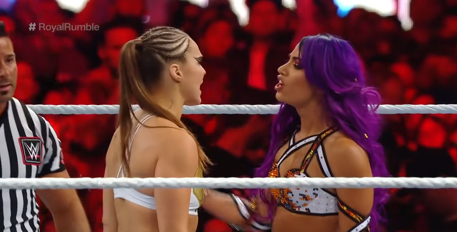 Sasha Banks thinks Ronda Rousey sucks, too