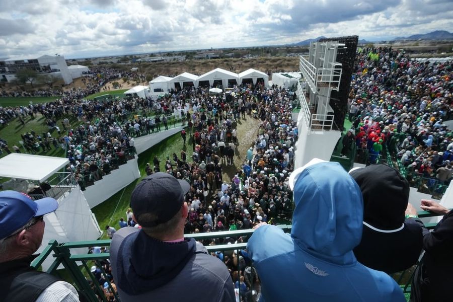 Third round at Phoenix Open suspended; Nick Taylor leads