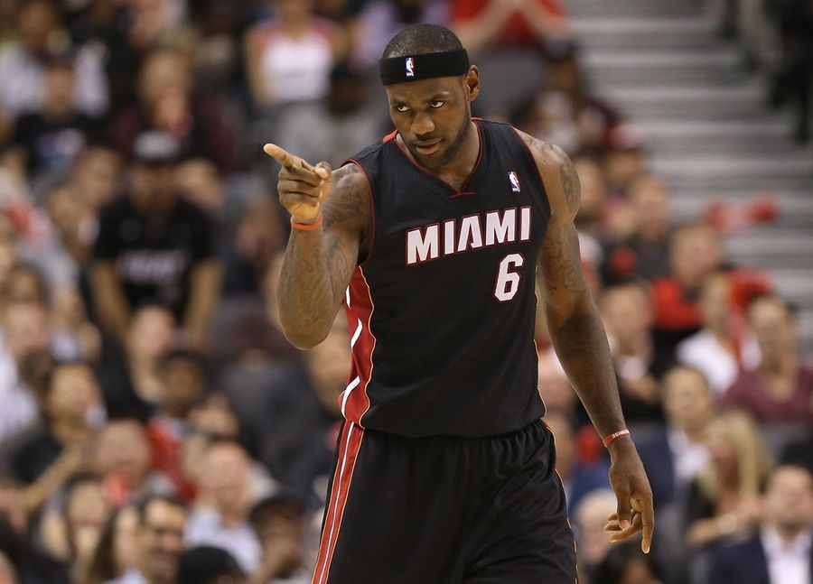 Heat: Link for LeBron James presser posted by mistake