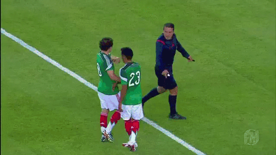 What's Up With That Spray The Referee Used On Brazil's Free Kick?