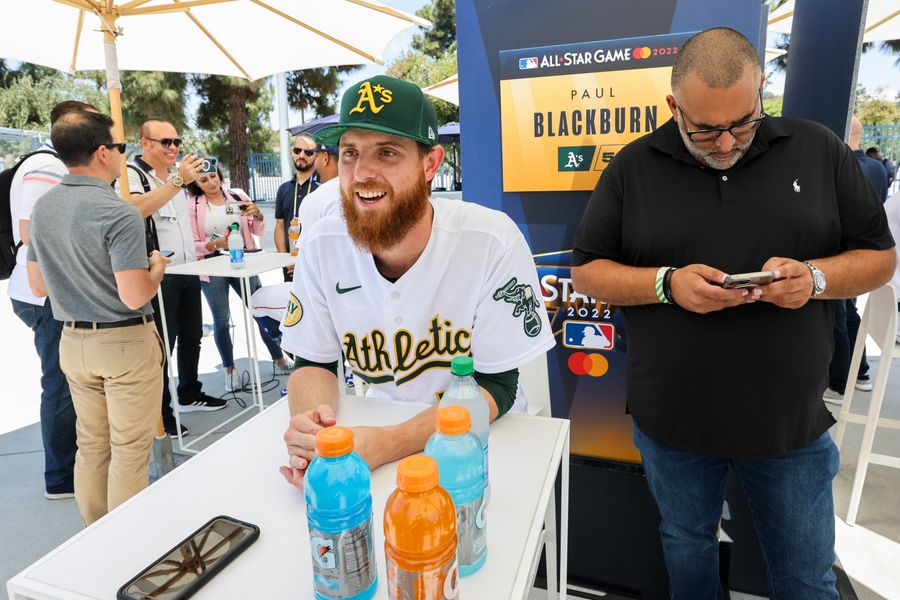 The A’s lone All-Star was set to fly commercial to LA — until a division rival saved the day