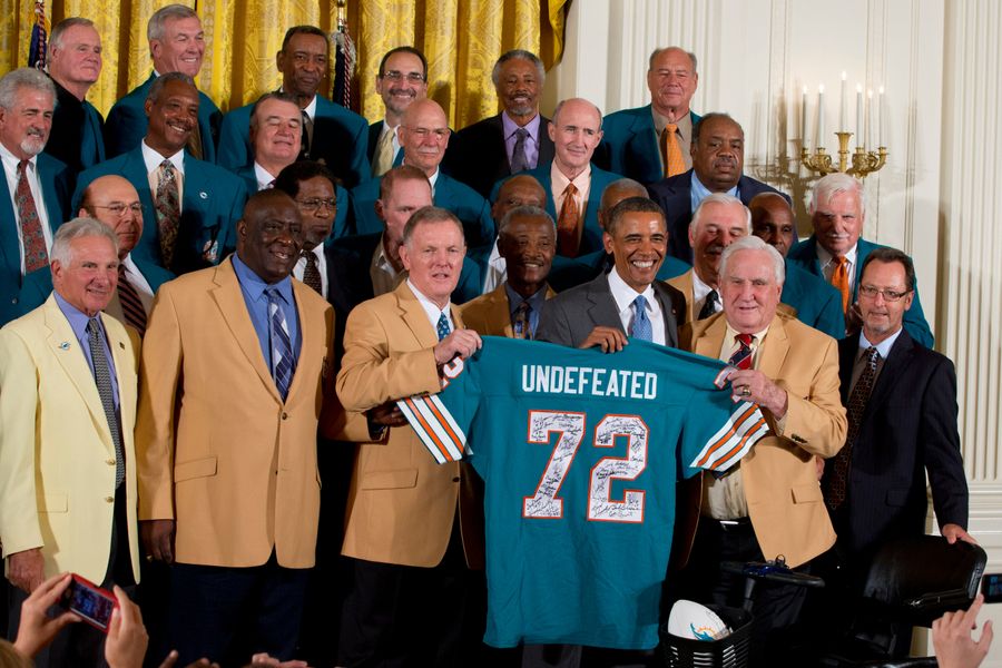 The problem with the 1972 Dolphins is you can’t win