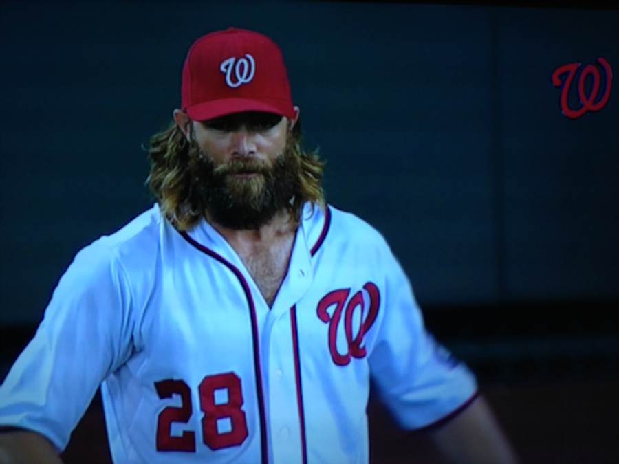 The Nationals Unleashed Their Chest Hair Last Night