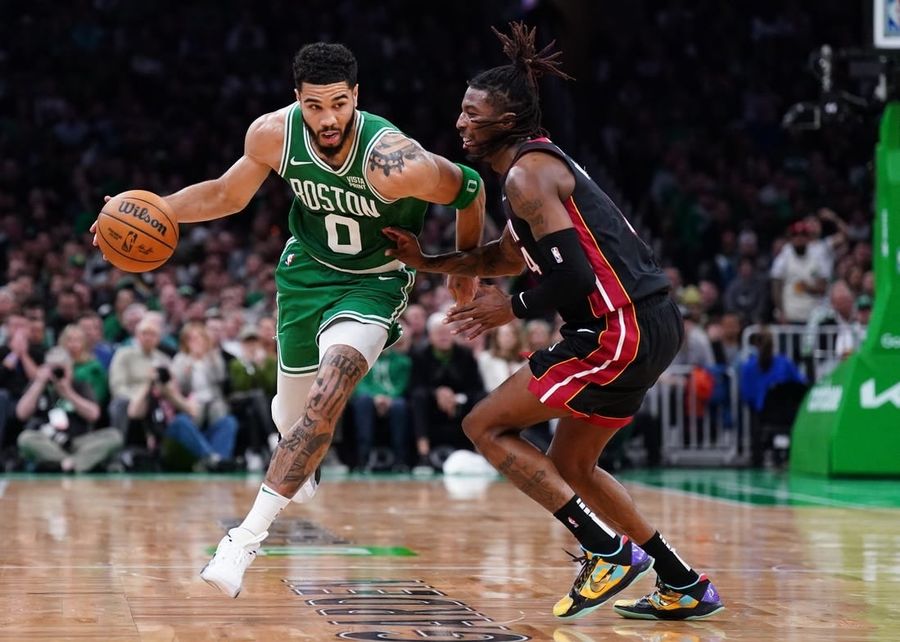 Tyler Herro, Heat shoot down Celtics in Game 2