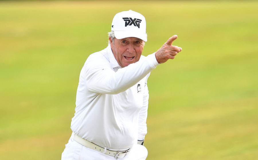 Gary Player struggling to figure out how the internet works