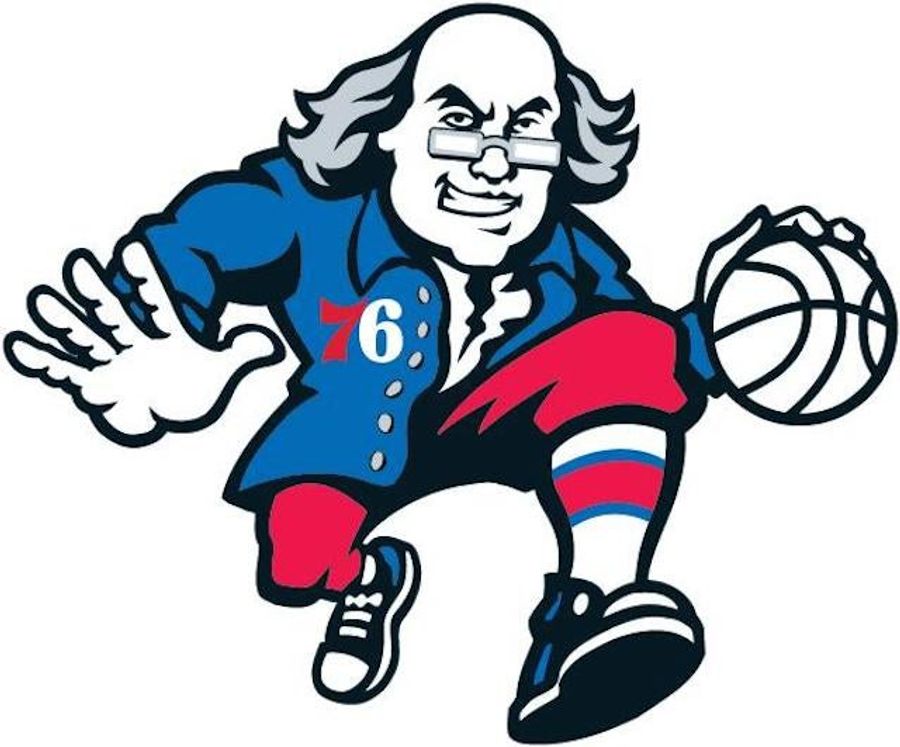 Ballin' Ben Franklin Probably Won't Be The 76ers' New Logo